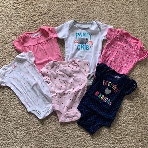 0-3 month onesies